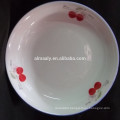 porcelain fruit plate dry fruit plate